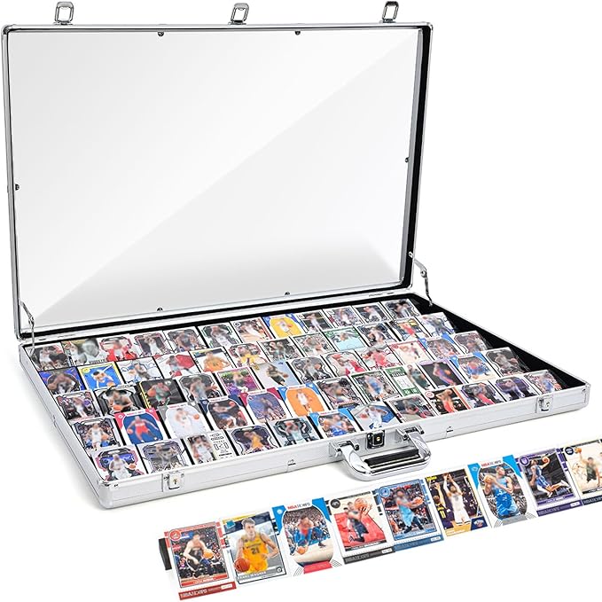 Trade Show Display Case – 34"x22" Large Aluminum Locking Tabletop Showcase by CoJewe