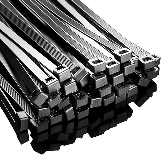 Zip Ties, Zip Ties Heavy Duty, Cable ties, Large Zipties Heavy Duty Black - Image 8