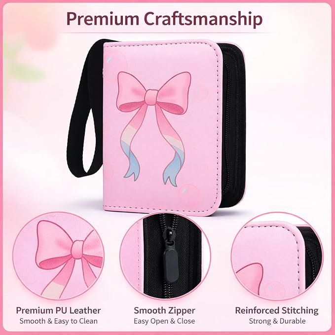Mini Trading Card Binder Album, 1 Pocket Card Binder - Image 5