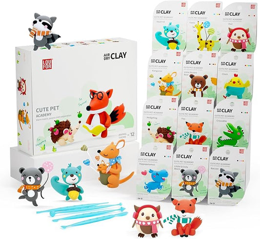 LOUFOR Air Dry Clay Kits by LOUFOR-THENOBILITYINCLAY