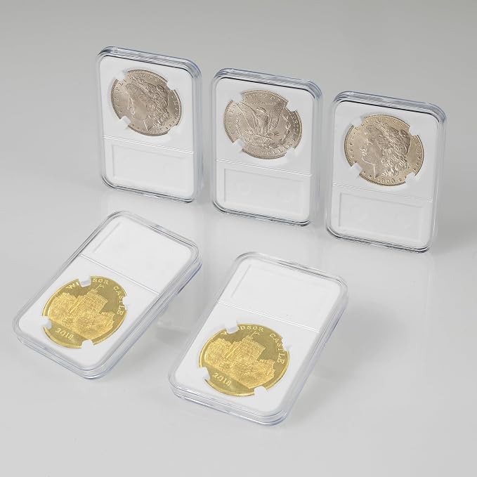 20-Pack Coin Slab Display Holder, Storage Case - Image 5