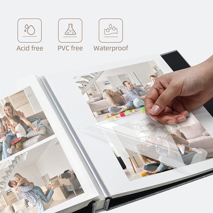 Vienrose Large Photo Album Self Adhesive - Image 5