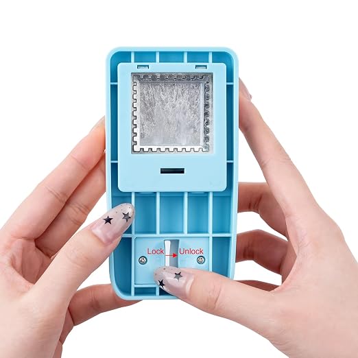 BAOFALI 2Pcs/Set Stamp Puncher 1.5x1.5inch &1.25x1.5inch Rectangular Postage - Image 5