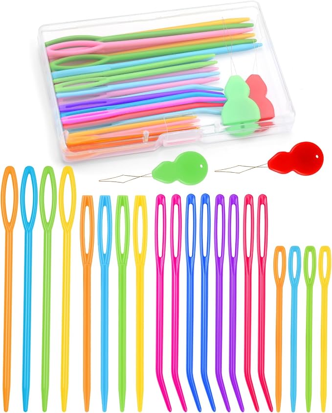 Bupete 25 Pcs Yarn Needles Set, Tapestry Needle, Crochet Needle by Bupete