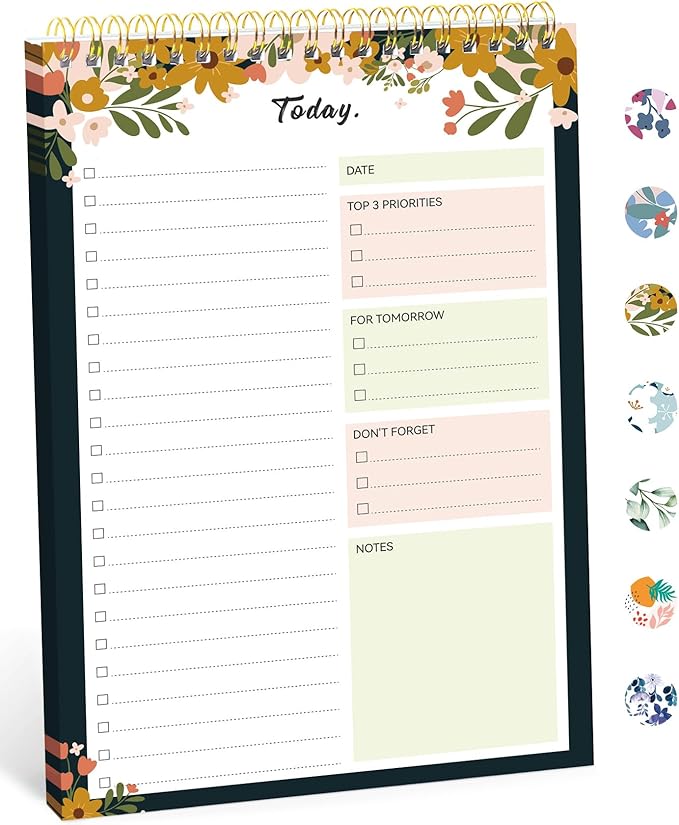 Taja To Do List Notepad by Taja