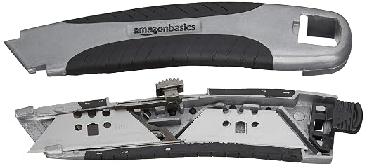 Amazon Basics Soft Grip Retractable Utility Knife - Image 4