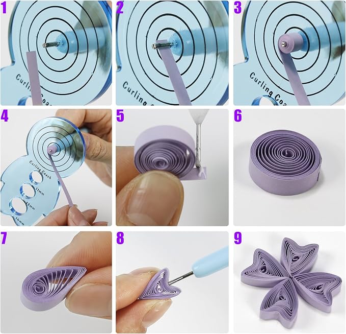 YURROAD 21PCS Paper Quilling Tools Kit - Image 3