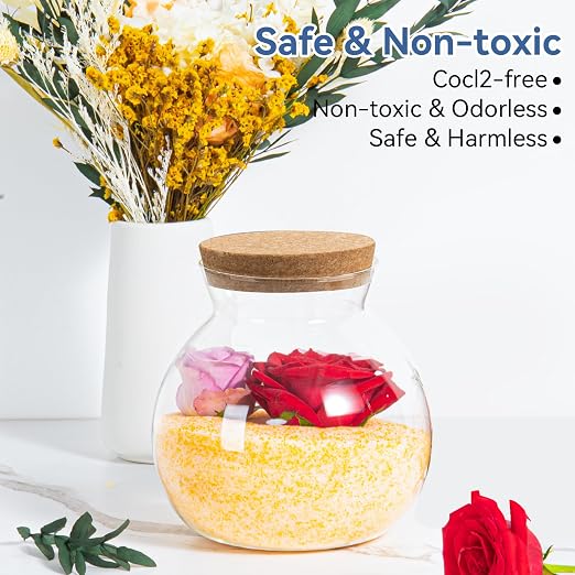 10.4 LBS Silica Gel Flower Drying Crystals, Reusable Color Indicating Flower - Image 3