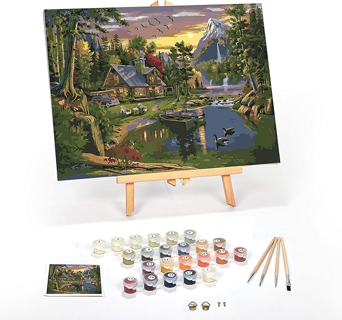 Ledgebay DIY Paint by Numbers Kit by Ledgebay