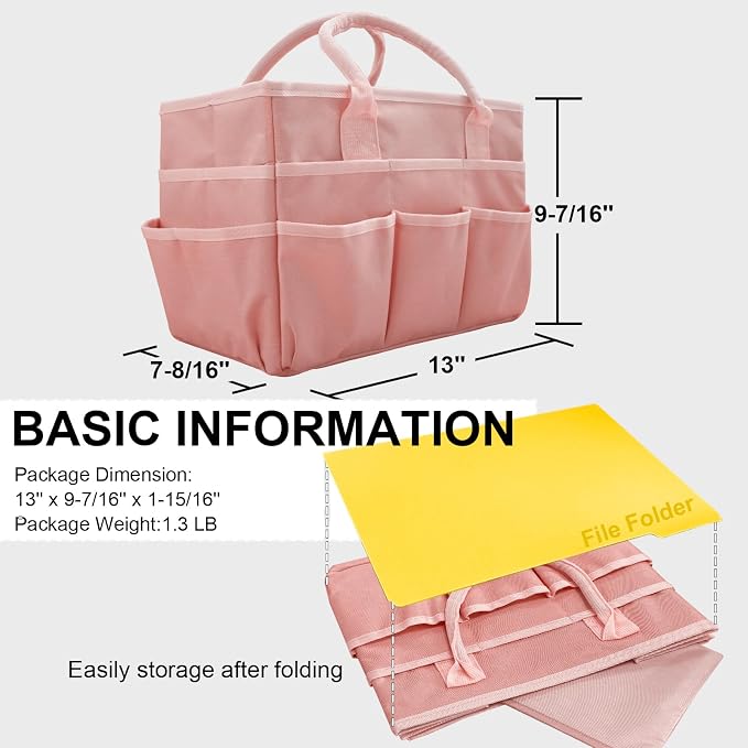 Cupohus Art Organizer Craft Storage Tote Bag - Image 3