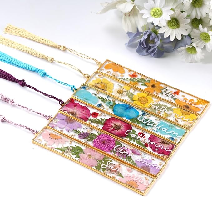 LET'S RESIN 12pcs Bookmark Bezels - Image 9