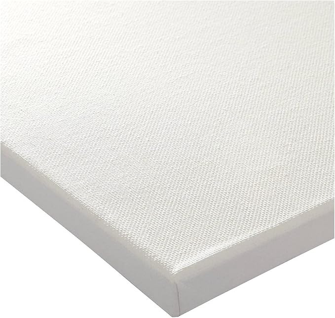 KINGART Stretched White Canvas Set – Rectangle, 9x12 Inch, Triple Gesso Primed - Image 6