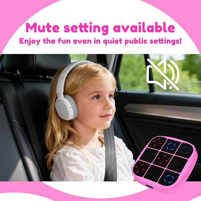 KOQQQ Rechargeable Tic-Tac-Toe Bolt Game, Upgraded 4-in-1 Handheld Puzzle - Image 9