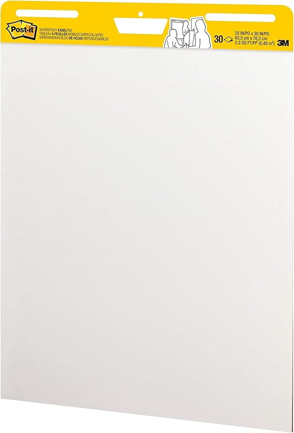 Post-it Super Sticky Easel Pad, 25 x 30 Inches, 30 Sheets Per Pad, 2 Pads - Image 4