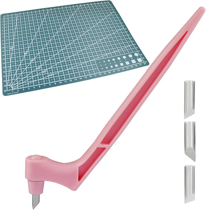 Hot Pink Craft Cutting Tools, Craft Cutting Knives | 3 Different 360 Degree - Image 2