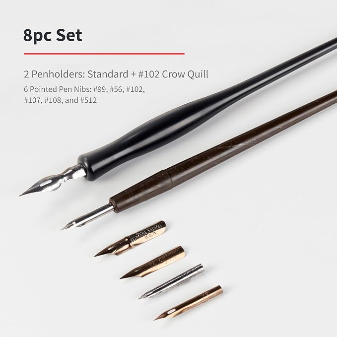 Speedball Sketching Set with Penholders and Pens - Image 3
