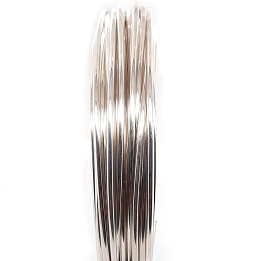 CRAFT WIRE 20 Gauge, 925 Sterling Silver Wire Half Hard Made in USA - 25FT | - Image 7