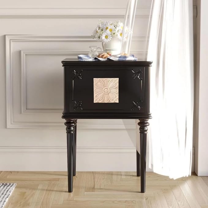 4PCS Square Wood Appliques Onlays Decorative - Image 5