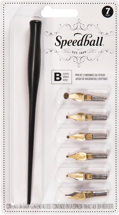 Speedball B-Series Lettering Pen Set by SpeedballArt
