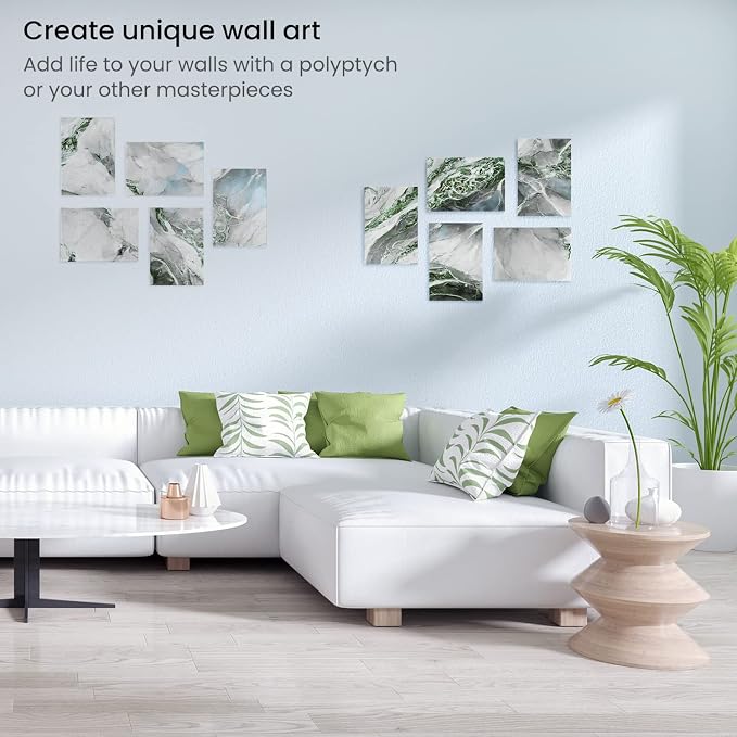 ARTEZA Canvas Panels, 8 x 10 in, 100% Cotton Pre-Primed Canvas Boards - Image 6