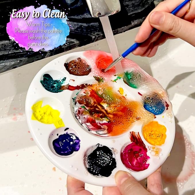 FANDAMEI Paint Palette, Paint Trays - Image 6