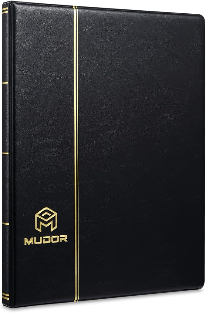 MUDOR 7 Rows Stamp Collection Book, Stamp Albums - Image 2