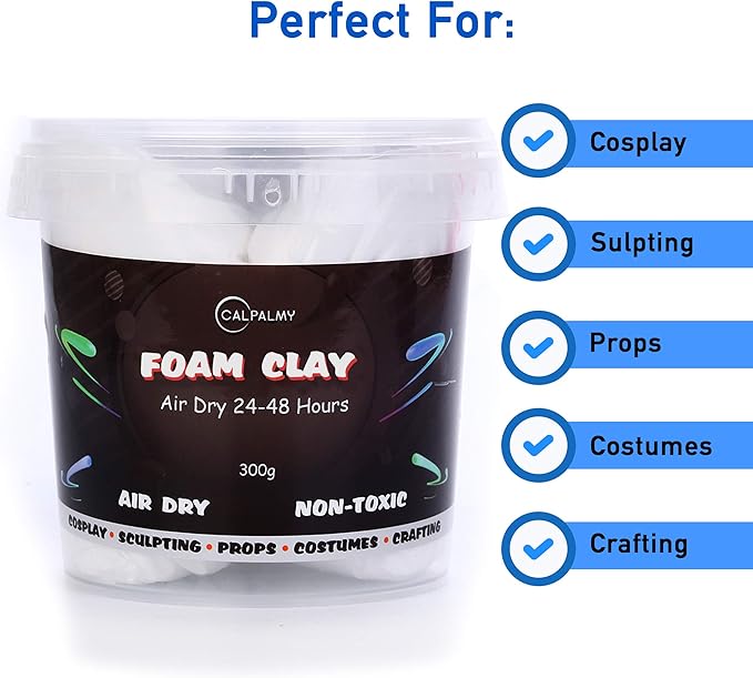 Moldable Cosplay Foam Clay – High Density and Hiqh Quality - Image 2
