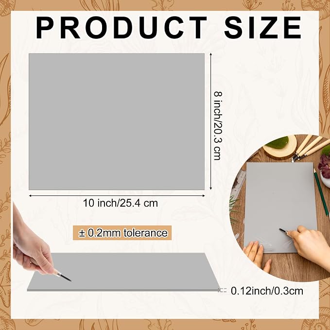 Yeaqee 1 Pcs 8 x 10 Inch Linoleum Blocks - Image 2