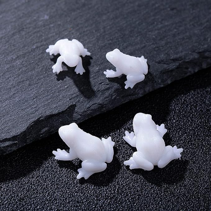 Woohome 7 PCS 3D Resin Mould Filler Casting Moulds, Mini Frog Snails Horse - Image 4