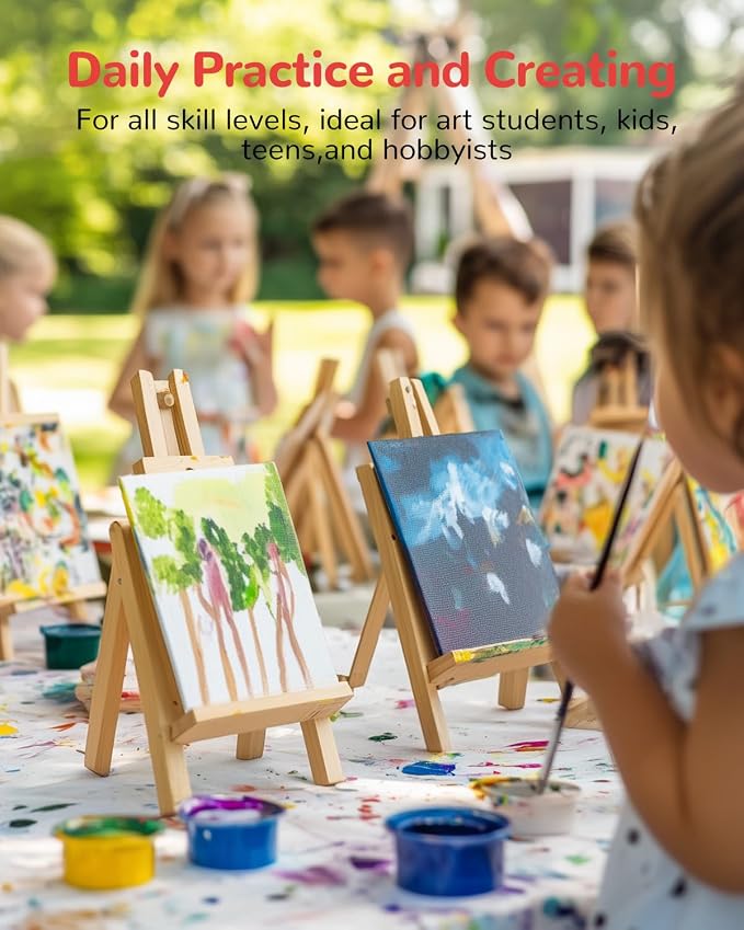40Pcs 11x14inch Canvas Boards for Painting, Art Canvas Panels 100% Cotton | - Image 5