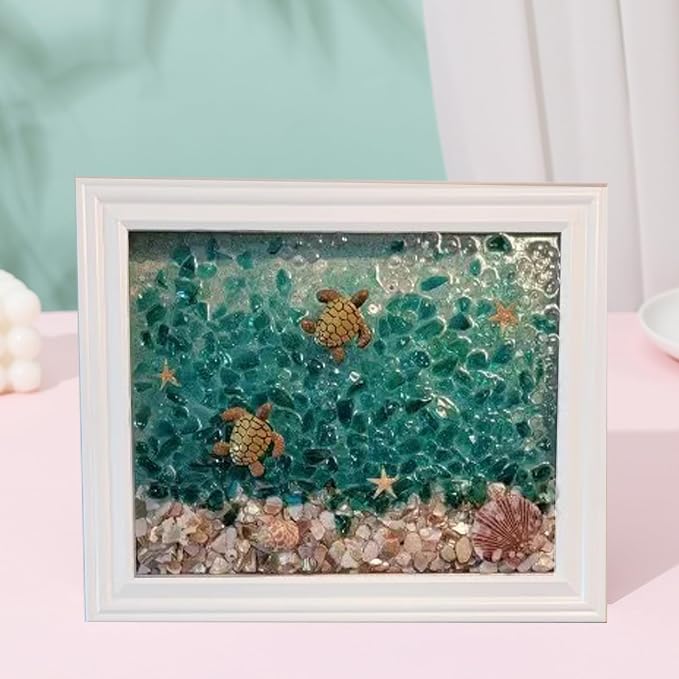 AGARES Sea Glass Art Kit, New Resin Art Kits - Image 3