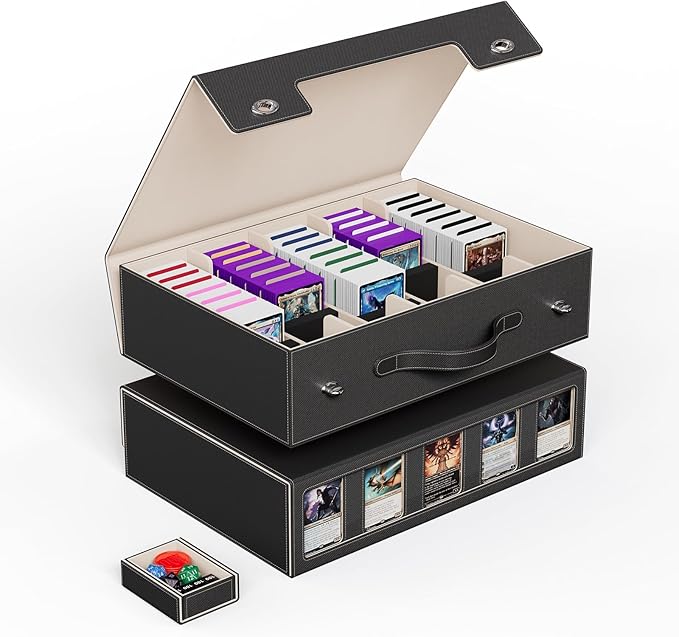 ZLCA Trading Card Storage Box 5-Row by ZLCA