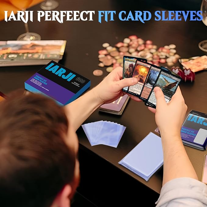 600ct Perfect Fit Sleeves, Perfect Fit Card Sleeves, Inner Sleeves MTG - Image 4