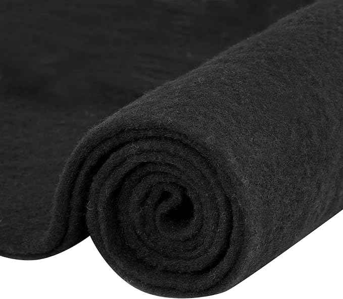 FINFUFA 108" x 39" Wool Felt Fabric, Pure Merino Felt Fabric by FINDUFA