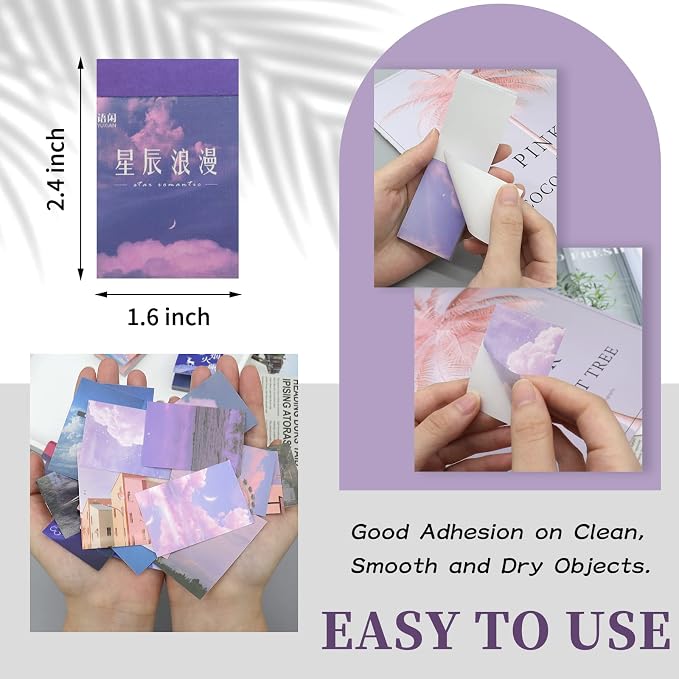 600 Pieces Washi Sticker Set, 12 Set Scrapbooking Diary Planner Album Diary - Image 2