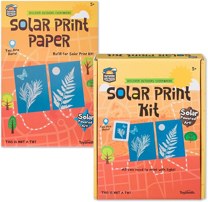 Toysmith Outdoor Discovery Solar Print Kit Bundle by ToysmithHome