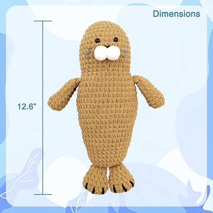 Noocro Amigurumi Crochet Kit for Beginners, Intermediate and Advanced Crocheters - Image 2