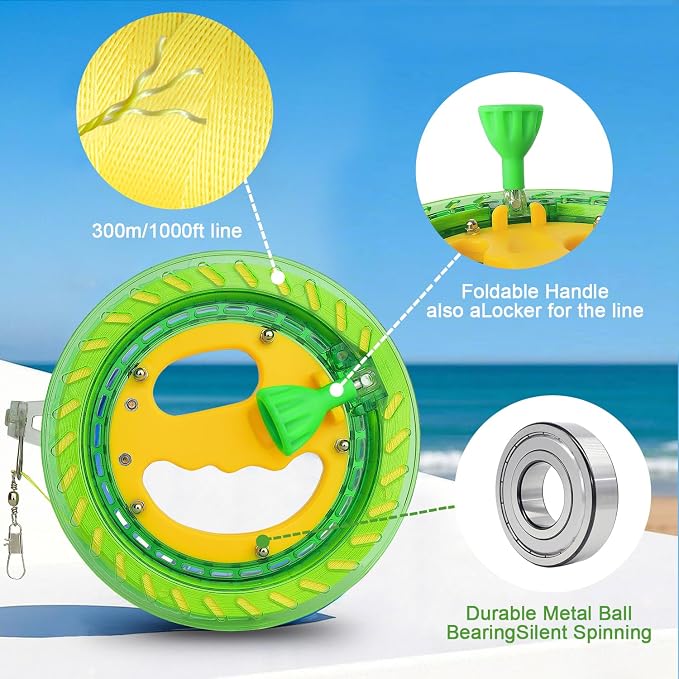 HONBO Kite String Spool for Adults and Kids, Kite String Reel - Image 4