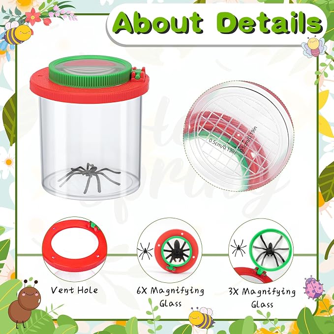 Coopay 12 Pcs Insect Bug Viewer - Image 3