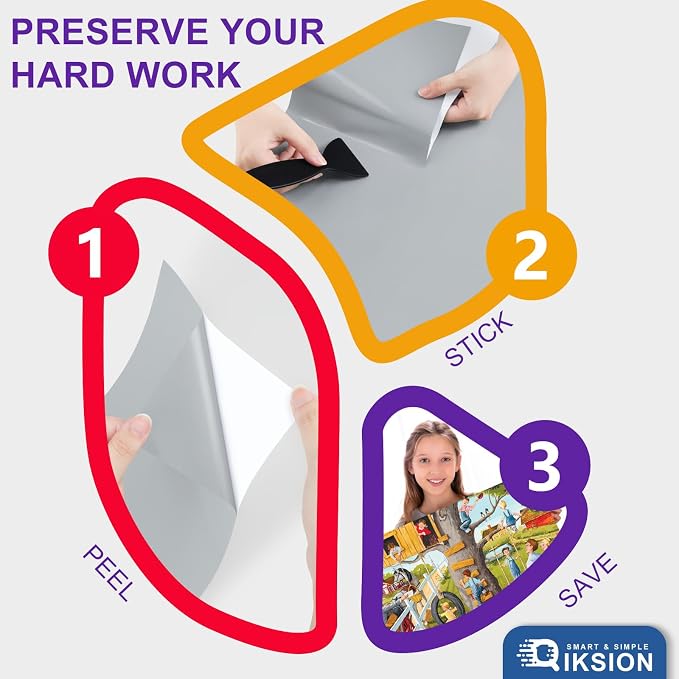 24 Puzzle Saver Sheets, Puzzle Glue Sheets - Image 5