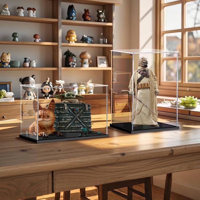 Acrylic Display Case for Collectibles Assemble Clear Display Case for Figures - Image 6
