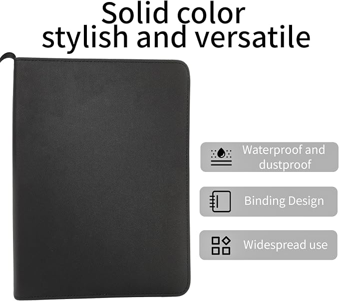 Card Binder – 720 Capacity, Zippered Trading Card Holder - Image 9
