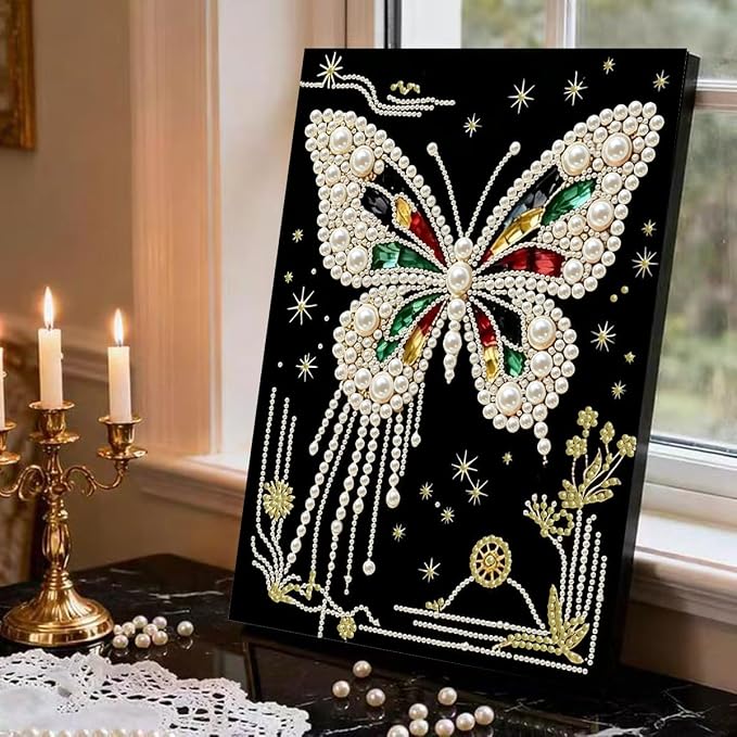 GEMFAMILY Butterfly Pearl Diamond Art Kits - Image 3
