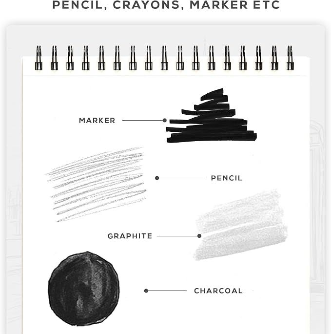 Beechmore Books 9"x12" Watercolor Sketchpad - Image 6