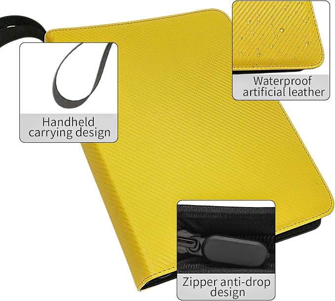 Card Binder – 720 Capacity, Zippered Trading Card Holder - Image 7