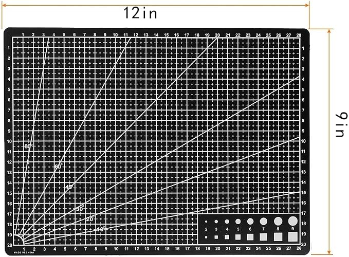 Self Healing Sewing Mat, Rotary Cutting Mat Double Sided 5-Ply Craft Cutting - Image 2