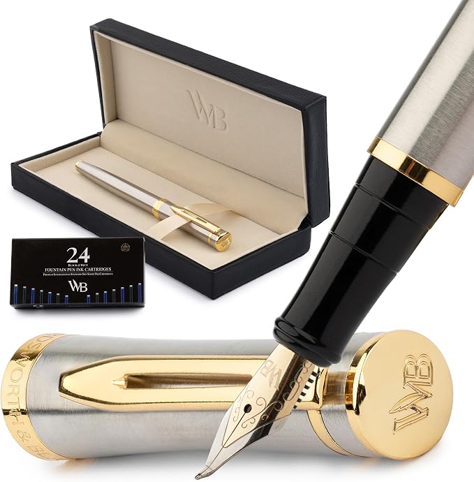 Wordsworth & Black Luxury Fountain Pen Set by WordsworthBlack