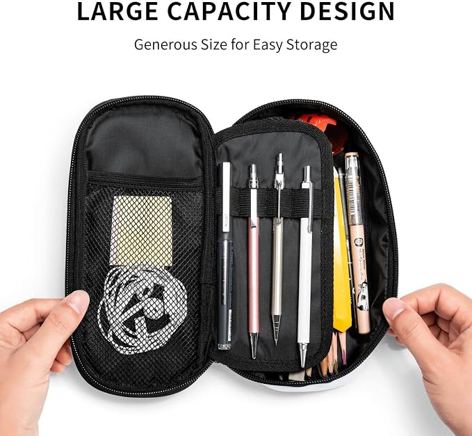Money Novelty Us Dollar Cash Pattern Pencil Case Organizer Big Capacity Pencil - Image 4