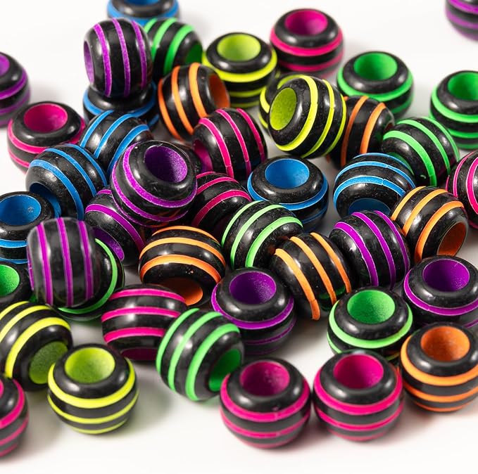 1000Pcs Acrylic Kandi Pony Beads Bulk - Image 4