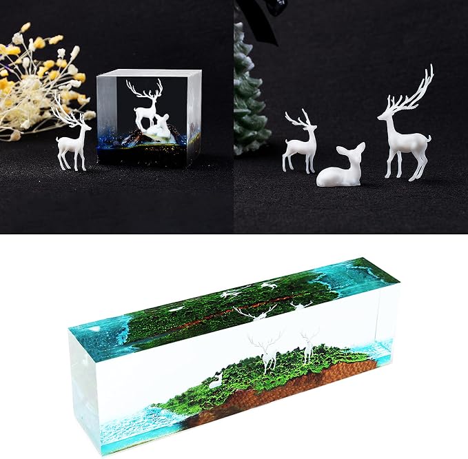 Woohome 31 PCS 3D Mini Mixed Resin Mould Filler - Image 3